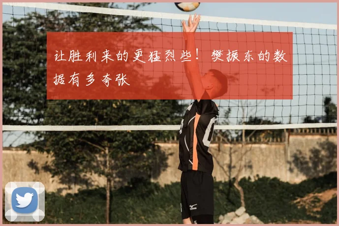 让胜利来的更猛烈些！樊振东的数据有多夸张